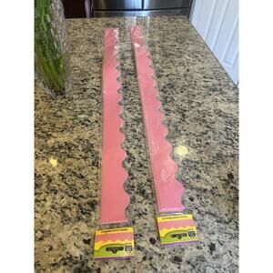 Lot Of 2 Teacher Created Resources Ribbon Die Cut Border Trim